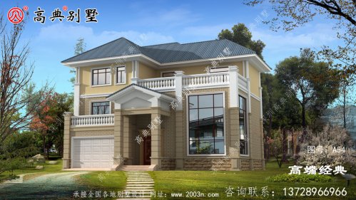 中国漂亮的三层别墅设计图纸，建一栋给